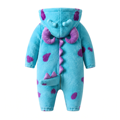 Flauschiger Monster-Overall