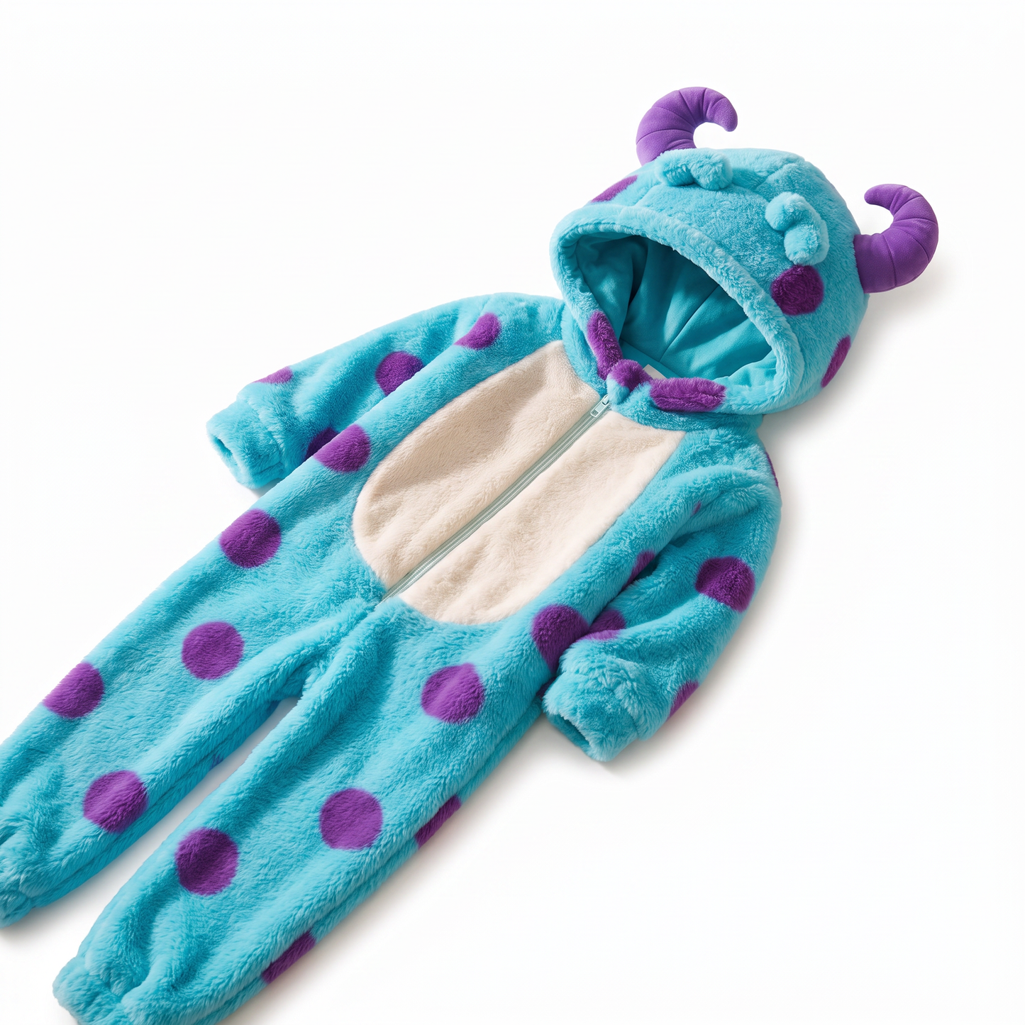 Flauschiger Monster-Overall